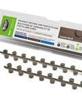 Top Notch Coastal Bluff Composite Decking Screw Cover Plugs Include A Sweet Eighty Piece Bundle sized just under three eighths inch.