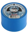 Blue box of 2 Inch PTFE Thread Seal Tape For Plumbing Fittings, DIY Friendly High Quality Teflon Tape, Leak Proof Seal, Easy To Apply.