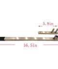 Heavy Duty Mini Tubing Bender And Rod Forming Tool For Stainless Steel Built To Bend Mild Steel Rods with 16.5in handle on white background