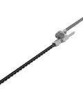 Pole Hedge Trimmer Head With 22 Inch Reach For Easy Yard Pruning And Shaping Durable Replacement Part DWOAS8HT yellow and black