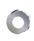 Heavy Duty ER11 Collet Clamping Nut For Lathe And CNC Machining Precision Steel Chuck Tightener, top view, solid steel material.