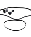 Rock Solid Drive Belt Tensioner Pulley Kit Replacement 239616 Super Durable And Smooth Running To Fix That Rattling Noise On Your Ride Today, black belt kit