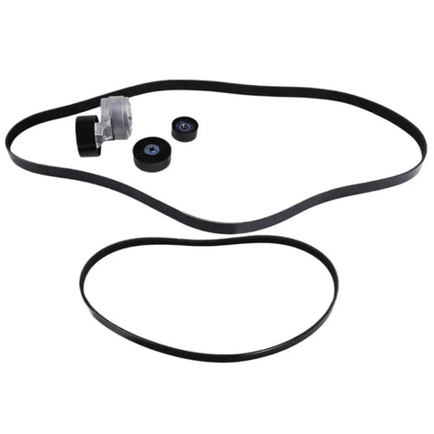 Rock Solid Drive Belt Tensioner Pulley Kit Replacement 239616 Super Durable And Smooth Running To Fix That Rattling Noise On Your Ride Today, black belt kit