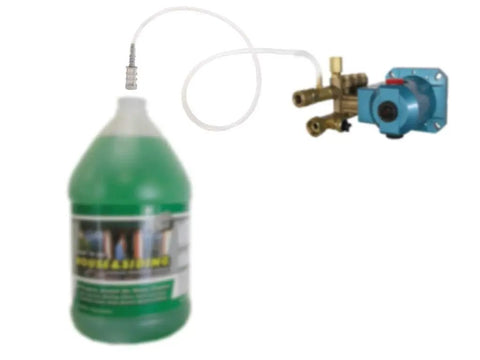 Pressure Washer Soap Tubing Kit With 3 Foot Hose And Low Pressure Soap Suction Filter For Contaminant Prevention Durable Plastic Hose For Extra Reach Long Reach For Easy Install Great For Cars Driveways Siding And Home Use Gray