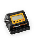 3/4 In Drive Bench Top Torque Tester For Wrench Calibration, 75-750 Ft-Lb (101.7-1016.9 Nm) Range, Four Readouts In Ft-Lb, In-Lb, Nm, And Kg-Cm, Precision Within 1 Percent, Perfect For Your Shop Or Production Line. black bench-top torque tester with digital display
