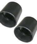 Two black Shop-Vac 2-1/2 inch hose couplings (2-pack)