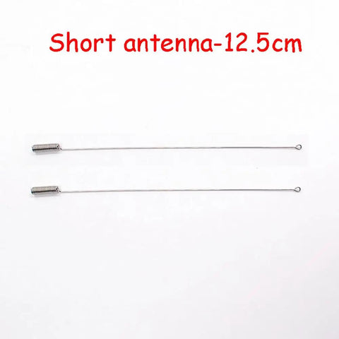 A Pair Of Twelve And A Half Centimeter Antenna Spring Whip Spare Parts For One Sixteenth Scale RC Tank Universal Two Pack