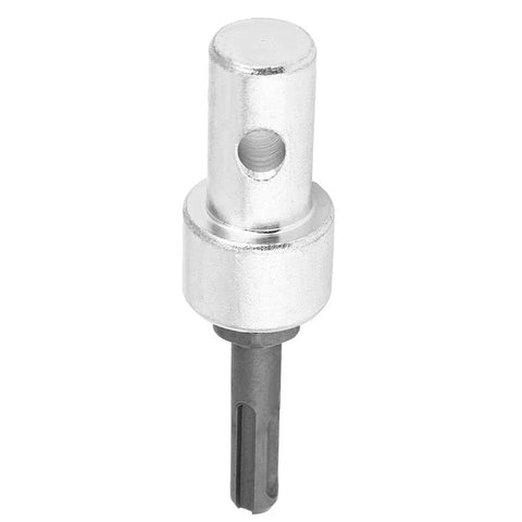Auger Adapter For Electric Drills To Ground Auger Conversion Head With Round Shank 2 Pin 2 Slot Hammer Drill Compatible Ground Drill