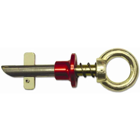 Bolt Hole Anchor For Horizontal And Vertical Lifelines, 5,000 Lb Certified Anchorage, Galvanized Steel Build close-up view.