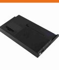 Level Up Your Portable Rig With This External Gpu Dock Featuring USB 4.0 And Thunderbolt 3 Ports Plus RJ45 Ethernet And M.2 NVMe Storage, black enclosure side view.