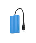 18650 Battery Adapter Power Supply For Mbot Ultimate And Ranger With Rechargeable Li Ion Battery Pack, Easy Swap, blue 18650 battery adapter with DC plug