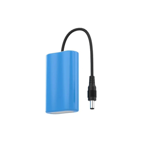 18650 Battery Adapter Power Supply For Mbot Ultimate And Ranger With Rechargeable Li Ion Battery Pack, Easy Swap, blue 18650 battery adapter with DC plug