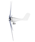 Side view of 800W Wind Turbine Generator Kit with 6 Nylon Blades and Controller for Boats, Terraces, Cabins, and Home Off Grid Use