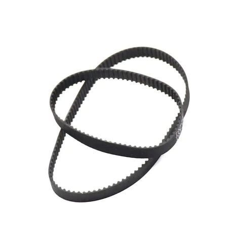GT2 Closed Loop Timing Belt 2GT 6mm wide shown with interlocking loops for printers