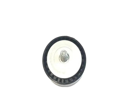Heavy Duty Alternator Fan Belt Kit Generator Tensioner And Idler Pulley Combo Compatible With SAIC MG3, MG5, and Roewe 350 1.5L V8 Eng Autocar Car Motor Parts 5PK1520 Package Of Three, close-up idler pulley