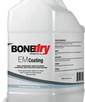 Super Tough Industrial Epoxy Modified Floor Paint, Bombproof Two-Part Surface Treatment for Warehouses and Packaging Plants, Legit Food Safe Concrete Sealer with Serious Chemical Defense in Clear Finish, 1 Gallon Size in a container.