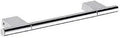 Uno 12-Inch Chrome Towel Bar Solid Brass Bathroom Hardware, sleek finish, ideal for modern baths. Easy install and durable for hand towels.