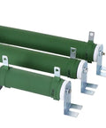 Premium Heavy Duty Power Ceramic Resistor 50 Watt 300 Ohm Fixed Wirewound Load For Circuit Testing And Electronics Projects in green.