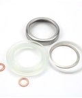 Replacement Seal Kit For 10 Ton Hydraulic Rams With RAM Retainer And Steel Slip Retainer, Heavy Duty Build, Includes 16067 U Cup Seal, Model 300116 Repair Kit components