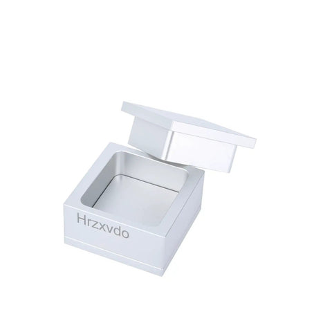 Pre Press Aluminum Mold 6061 CNC Machined Mold For Precise Casting And Durable Tooling Silver 2.5 By 2.5 Inch pro grade mold open