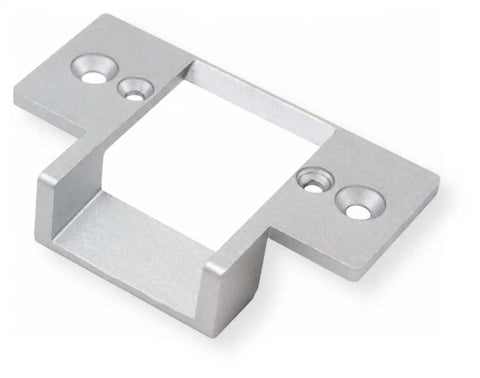 Metal strike plate for Enforcer Mini No Cut Electric Door Strike Fail Secure For Cylindrical Locks Converts To Electronic Access Control