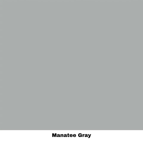 Color swatch of Manatee Gray Chalk Finish Furniture Paint for DIY Lovers, Matte Mineral Chalk Paint for Wood Metal Plastic and More, 32oz Light Gray.