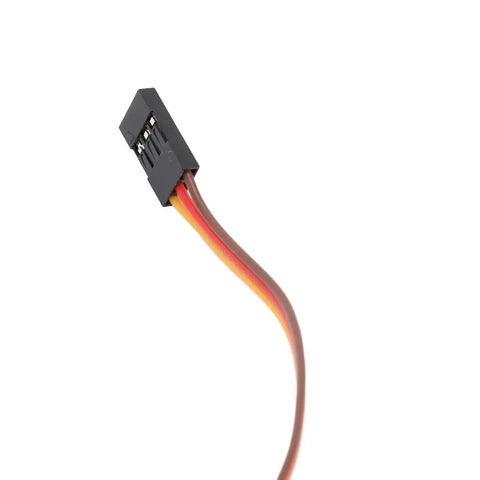 Connector of Premium Digital RC Servo Motor Equipped With Heavy Duty Metal Gears And Integrated Encoder Control System.