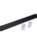 Rugged Bench Woodworking Auxiliary Clamp Kit with aluminum baffle and stopper plate for planing thin boards.