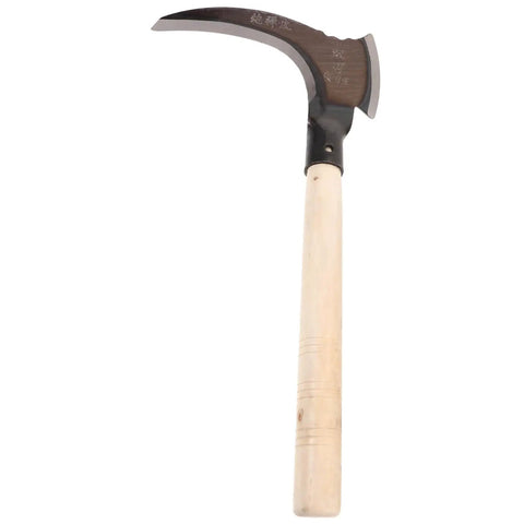Manganese Weeding Sickle Tool Multipurpose Garden Helper For Weeding Cutting Grass And Harvesting With Ergonomic Handle