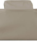 Custom Fit Outdoor Kitchen Island Cover For Left Right And Straight Configurations, 12 Oz Waterproof UV Weather Resistant Beige