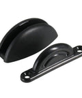 Durable Black Nylon Door Catch Stopper Latch Holds Open Cupboard RV Boat Sail Motorhome And Cargo Drawer To Protect Walls From Damage With Easy Installation - black nylon hardware