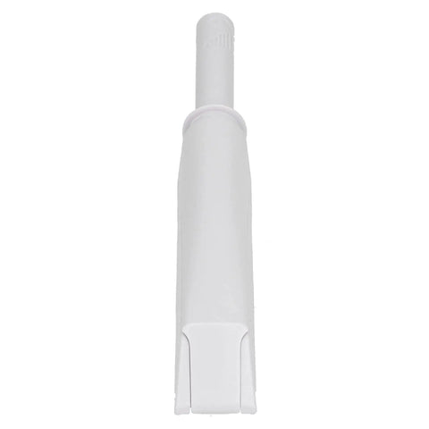 Touch Latch With Magnetic Actuation For Cabinets And Wardrobes ABS Housing 8.8 x 1.4 cm Push To Open 3.8 cm Throw 24 g Weight