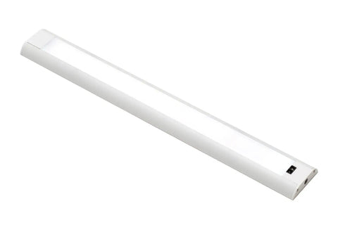 Hand Wave Motion Under Cabinet Lights Kit Dimmable Plug In LED Light Bar 12 Inch 6 Pack White Finish 3500K Soft Neutral Touchless Dimming Sensor Easy Install For Kitchen