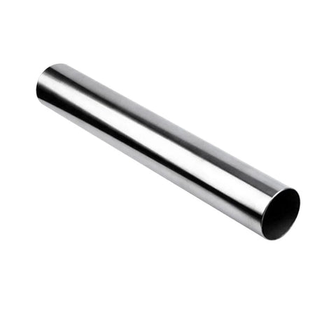 Angled view of Boxonly 304 stainless steel tube, 5mm ID, 6mm OD, 0.5mm wall, seamless, 300mm long