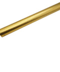 Adjustable 25.4x300mm Aluminum Alloy Seatpost for MTB Road Bike and BMX, gold finish, shockproof design close-up view