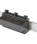 Clamp Type Cut Off Tool For Lathe No 2 With 1/2 x 1/2 Tool Holder, M-2 Cut Off Blade 1/8 x 3/4 x 6, black oxide finish shown