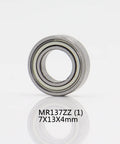 Three Piece Fishing Reel Bearing Kit For Shimano Ultegra 3000 4000 5000 Models Includes Eight By One, Thirty Four By One, Fifty One By One Deep Groove Chrome Steel 52100 Bearings A RB Bearing Kit featuring MR137ZZ bearing.