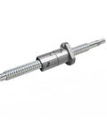 Top Tier C5 Grade Ballscrew Set With Premium Ball Nut For CNC Machines Featuring 250 To 2000mm Lengths, steel shaft with rolled spindle.