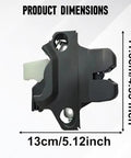 Tesla Model 3 Manual Trunk Latch Actuator Replacement For Vehicles 2018 To 2025 Non Powered Rear Hatch Lifter Mechanism with dimensions.