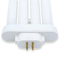 Base view of 27W Dope Natural Daylight Spectrum CFL Bulb For Verilux Happy Eyes 6500K White 1 Pack GX10Q 4 Pin Base T4 Shape