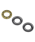 All-in-One Worm Gear Kit For 5Qt And 6Qt Stand Mixers components on display, metal rings and parts, compatible with Whirlpool KitchenAid.