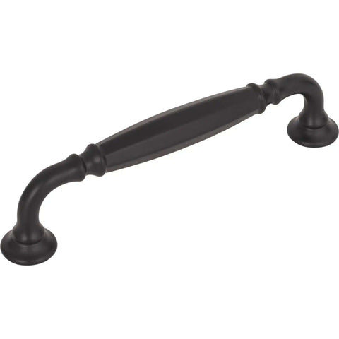 Snag These Rock Solid Flat Black Cabinet Bar Pull Handles Five Inch One Sixth Center To Center on a white background.
