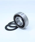 Top Notch Hybrid Ceramic Bearing 2RS Si3N4 For Motors And Spindles ABEC1 Precision Ball Bearing with seals on white background