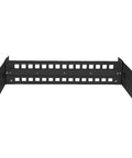 Universal 2U 19 Inch Rack Mount Kit For DIN Rail Devices With Adjustable Depth Includes 1.38 Inch DIN Rail Track Simplified Mounting