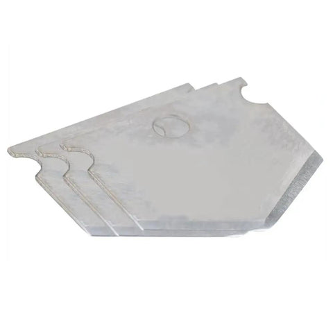 20 Pack PTFE Tube Cutter Replacement Blades Teflon Tubing Cutters Blades For Bowden Tubes metal blades close-up
