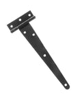 4 Pack Black T Shape Triangle Door Hinges 3 Inch For Cabinets Gates Sheds Wood Boxes Durable Corrosion Resistant Easy Install DIY Hardware