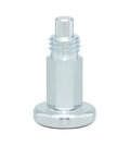 Premium Spring Loaded Index Plunger Pin Offering Fine And Coarse Thread Choices No Fuss Locating Screw Heavy Hitter Design, chrome finish, hex body.