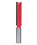Super Sharp 1/2 Inch Router Bit Prolonged Milling Cutter For Precise Woodworking trim with a red coating and steel body.
