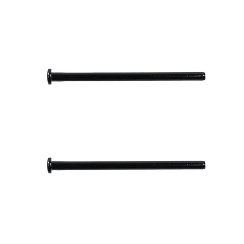 4 Inch Door Hinge Pins Black Set Of 10 For Interior And Exterior Hinges, Heavy Duty Iron Replacement For Doors, Window Hinge Pins