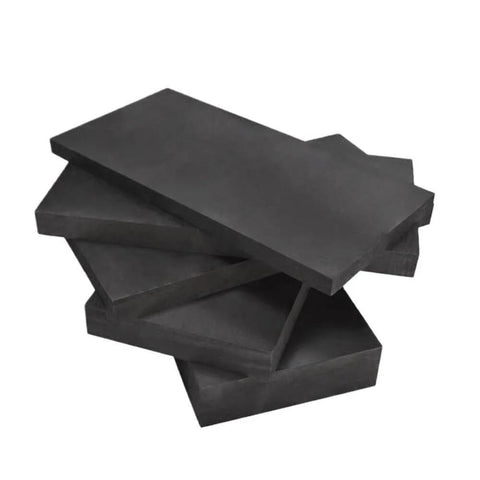 Stack of Premium Dope Graphite Block Plate With 5Mm To 50Mm Thickness For Versatile High Heat Applications 30X50X100Mm Size 99.99 Percent Pure